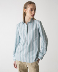 CAMISA RAYAS BOLSILLOS FRONTALES