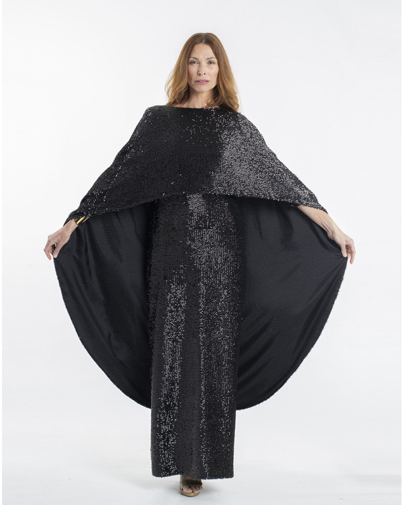 CAPA LENTEJUELA NEGRA