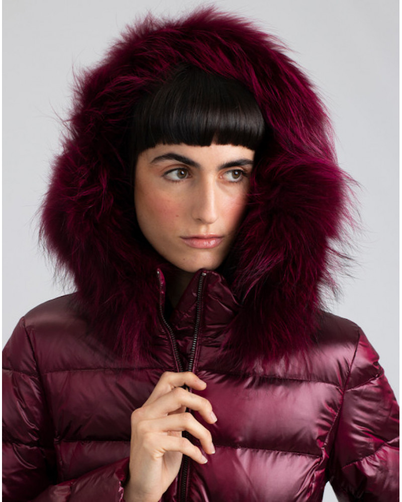 PARKA PLUMAS CORTA
