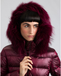 PARKA PLUMAS CORTA