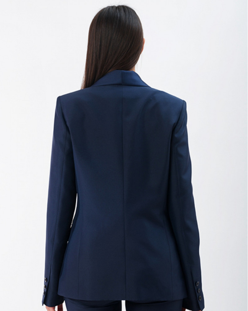 CHAQUETA SMOKING AZUL COLECCIÓN ANGEL SCHLESSER