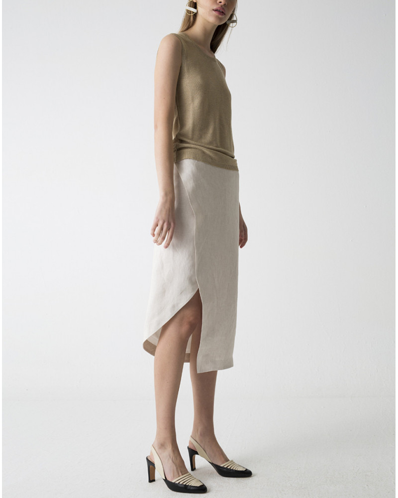 FALDA TUBO ASIMÉTRICA