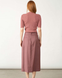 FALDA EVASÉ PLIEGUES