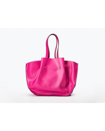 BOLSO FRUNCIDO MAGENTA